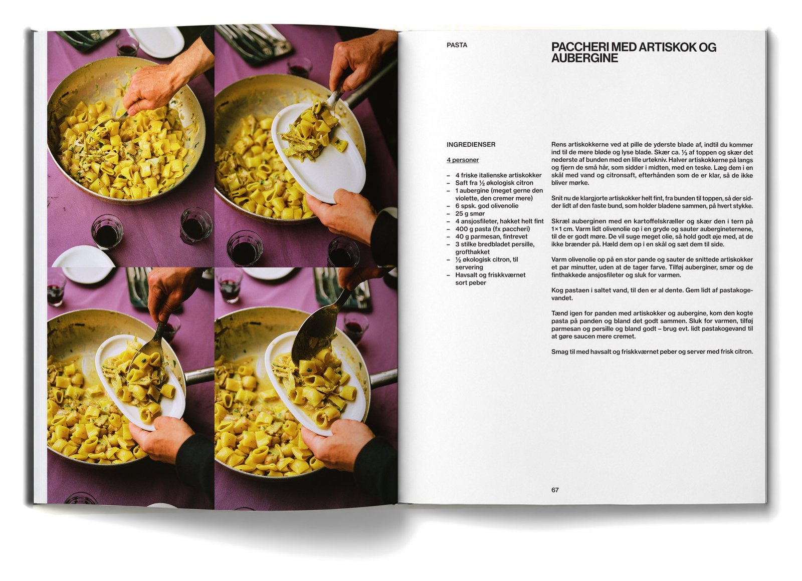 Spread, pages 66 and 67